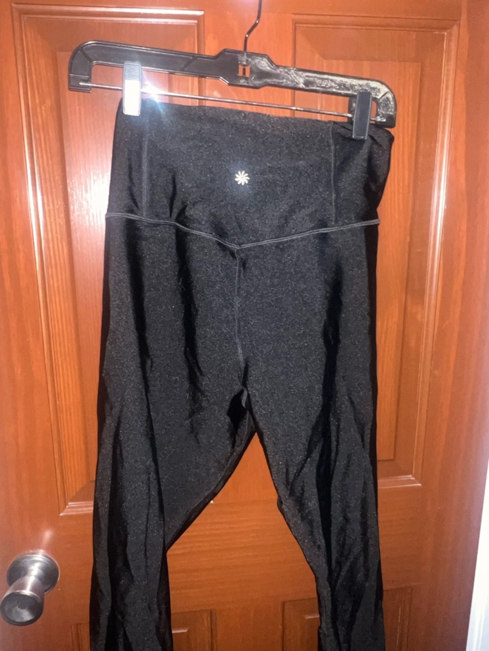 Athleta shimmer 7/8 tight size large